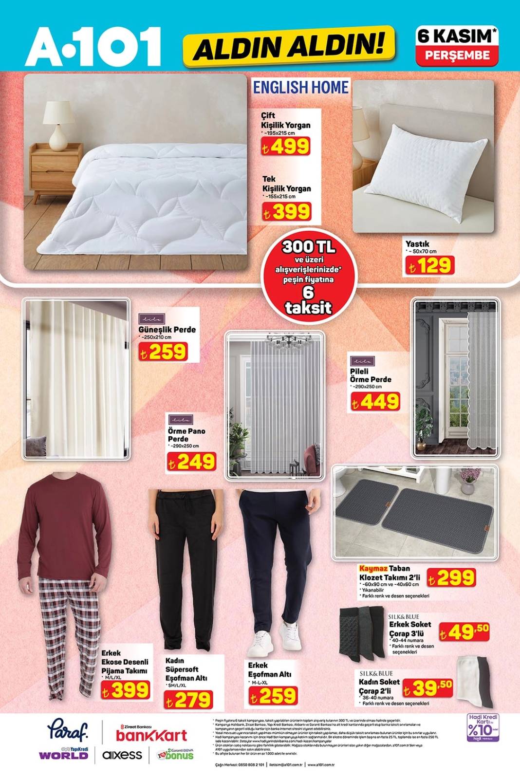 A101 6 Kasım aktüel kataloğu yayımlandı! TV’den motosiklete, halı yıkama makinesinden çay makinesine kadar indirim yağmuru! 7